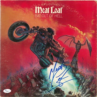 1977 Meat Loaf Signed "Bat Out of Hell" Album (JSA)